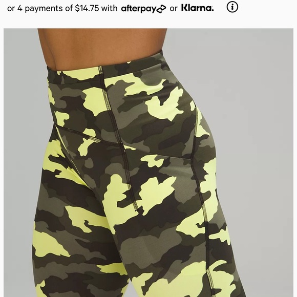 Lululemon swift speed hr crop 21” - Picture 4 of 8